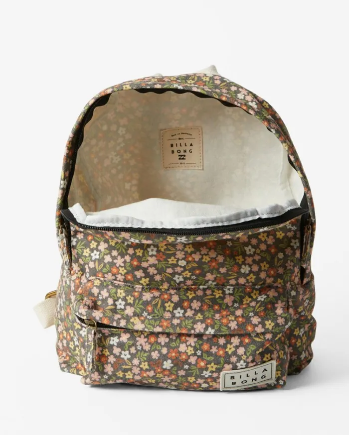 Mini Mama Canvas Backpack Black Sands 1 Women Billabong Backpacks