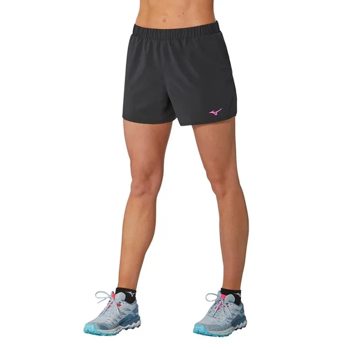 Mizuno Aero 45 Short Black Women Shorts Mizuno Aero 45 Short Black Women Shorts