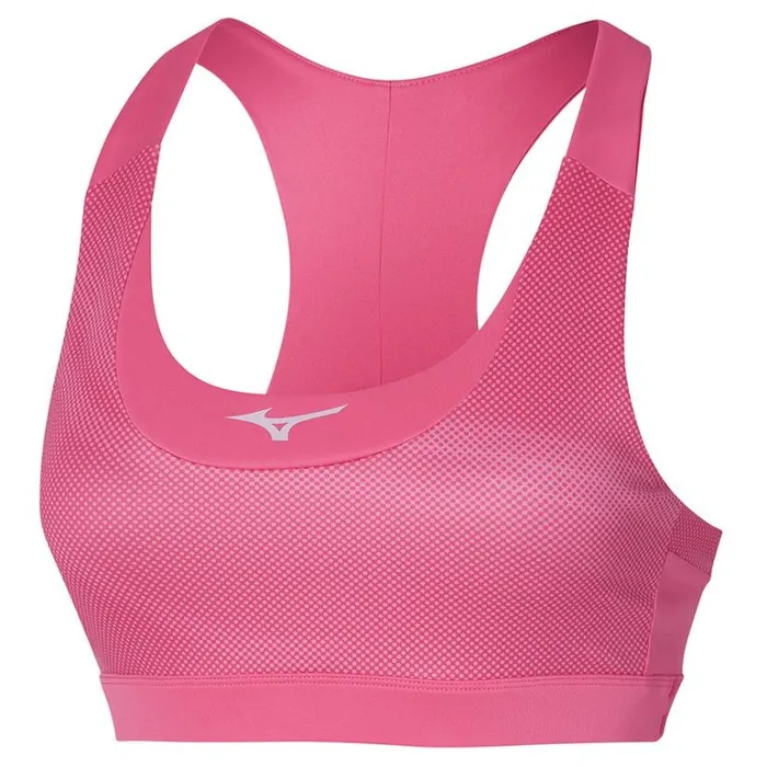 Mizuno Alpha Graphic Bra Sangria Sunset Women Sports Bras