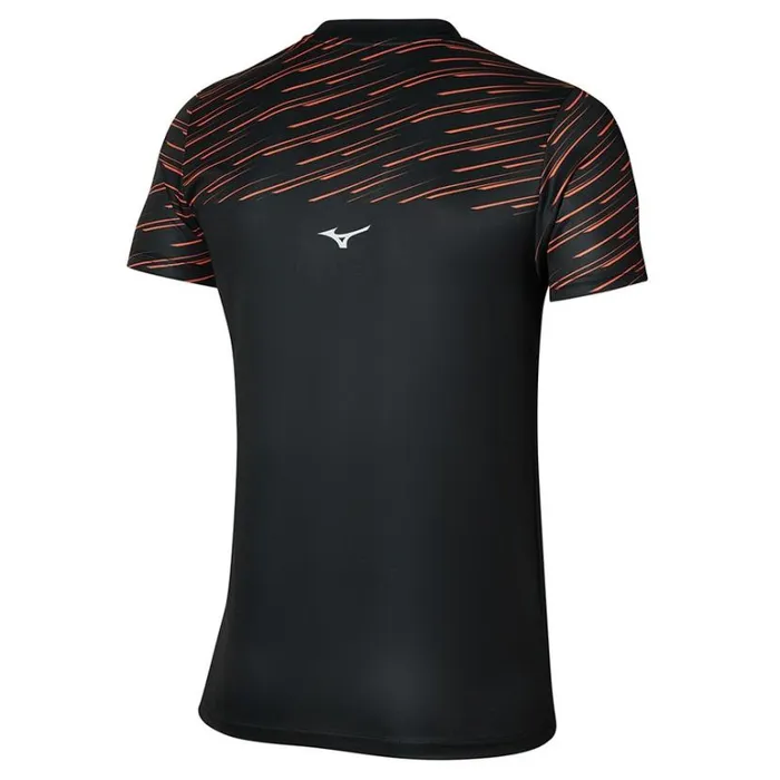 Mizuno Athletics Graphic Tee Black Men Athleticwear Mizuno Athletics Graphic Tee Black Men Athleticwear