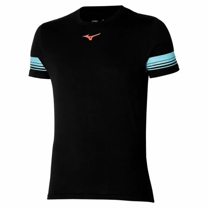 Mizuno Athletics Mizuno Tee Black Men Athleticwear