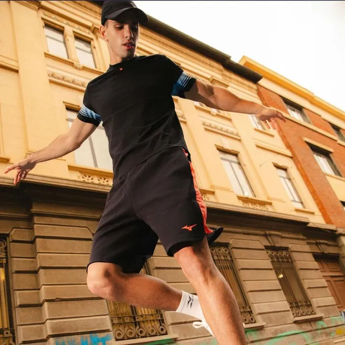 Mizuno Athletics Mizuno Tee Black Men Athleticwear Mizuno Athletics Mizuno Tee Black Men Athleticwear