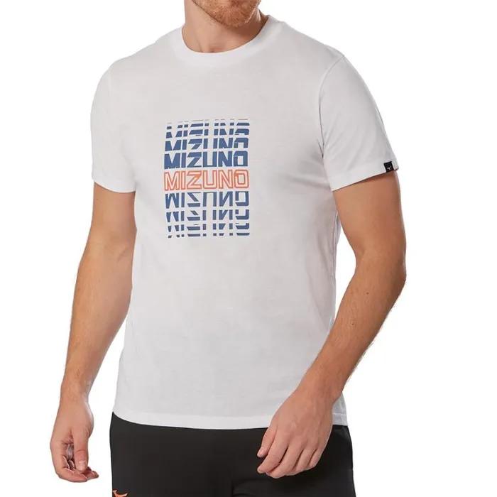 Mizuno Athletics Mizuno Tee White Men Athleticwear Mizuno Athletics Mizuno Tee White Men Athleticwear