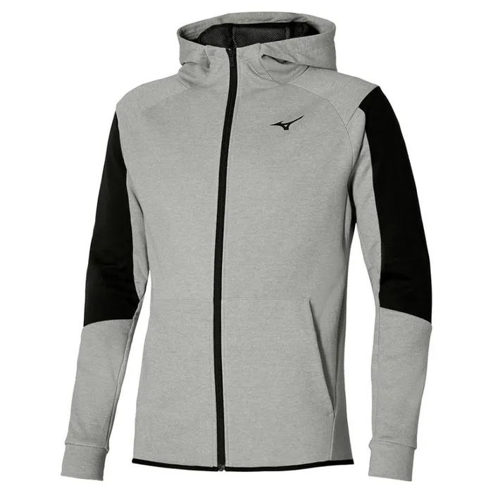 Mizuno Athletics RB Sweat Jacket Gray Heather Men Athleticwear