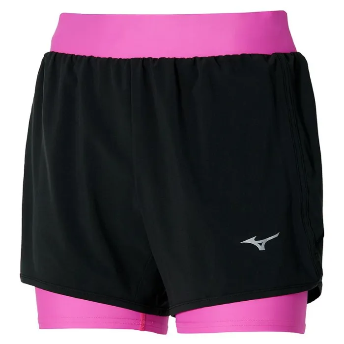Mizuno ER 45 2in1 Short Blackpink Women Shorts