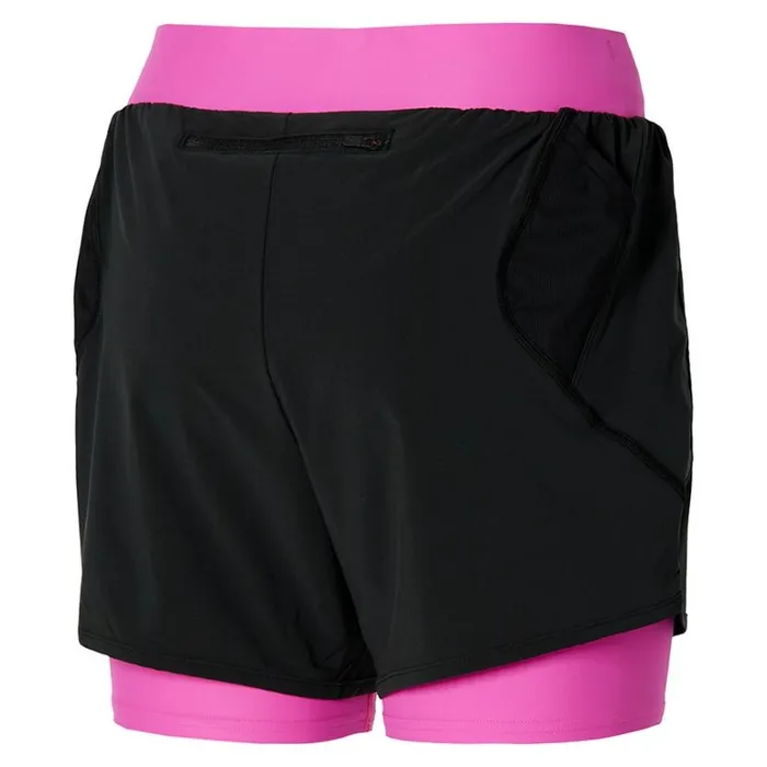 Mizuno ER 45 2in1 Short Blackpink Women Shorts Mizuno ER 45 2in1 Short Blackpink Women Shorts