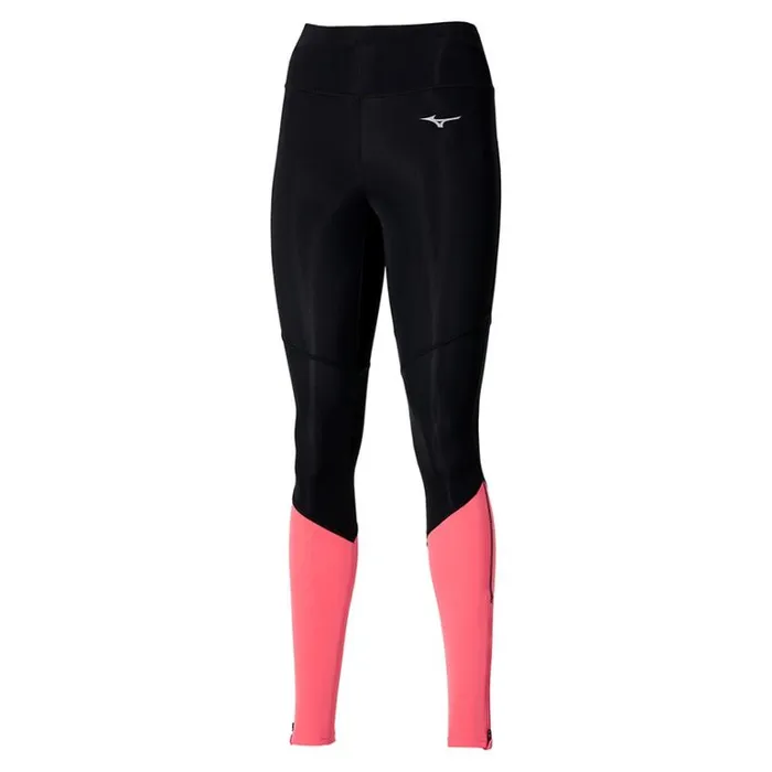 Mizuno Impulse Core Long Tight Blacksunkissed Coral Women Tights and Leggings
