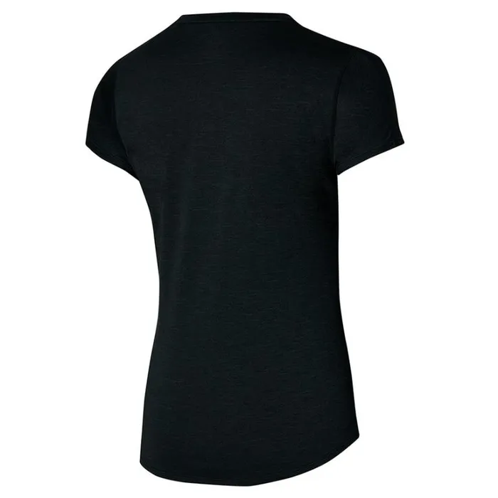 Mizuno Impulse Core RB Tee Black Women Tops Mizuno Impulse Core RB Tee Black Women Tops