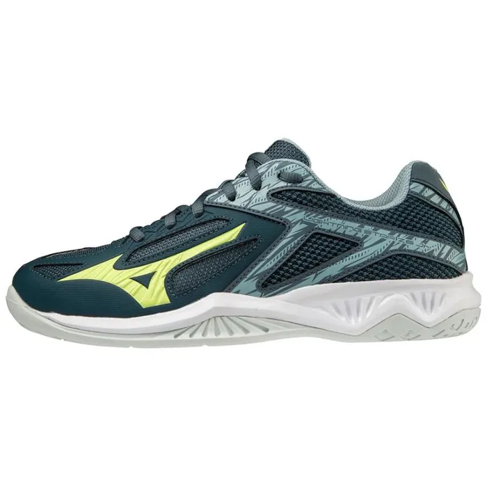 Mizuno Lightning Star Z6 Jr Orionbneolimemistyblue Women Volleyball