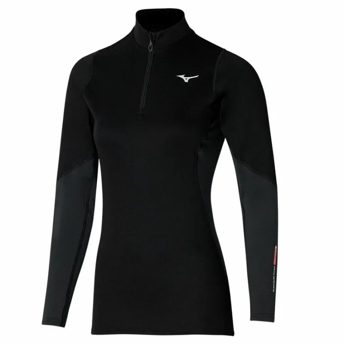 Mizuno Merino Wool HZ Black Women Tops