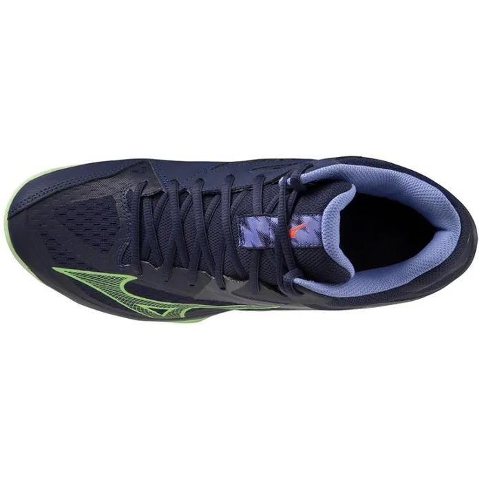 Mizuno THUNDER BLADE Z MID Evebluetechgreeniolite Women Volleyball Mizuno THUNDER BLADE Z MID Evebluetechgreeniolite Women Volleyball