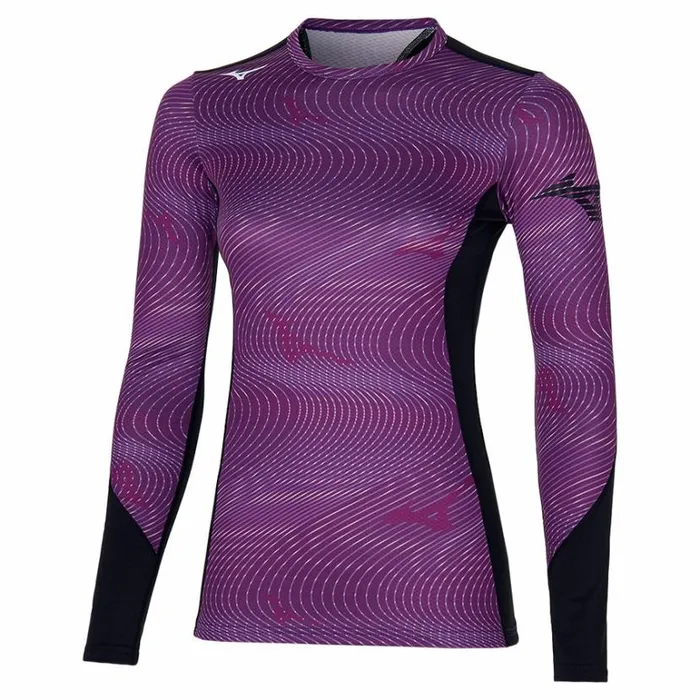 Mizuno Virtual Body G3 Crew Magenta Haze Women Tops