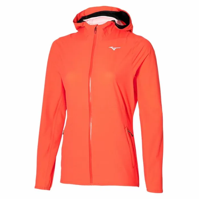Mizuno WATERPROOF 20K ER JACKET Nasturtium Women Jackets