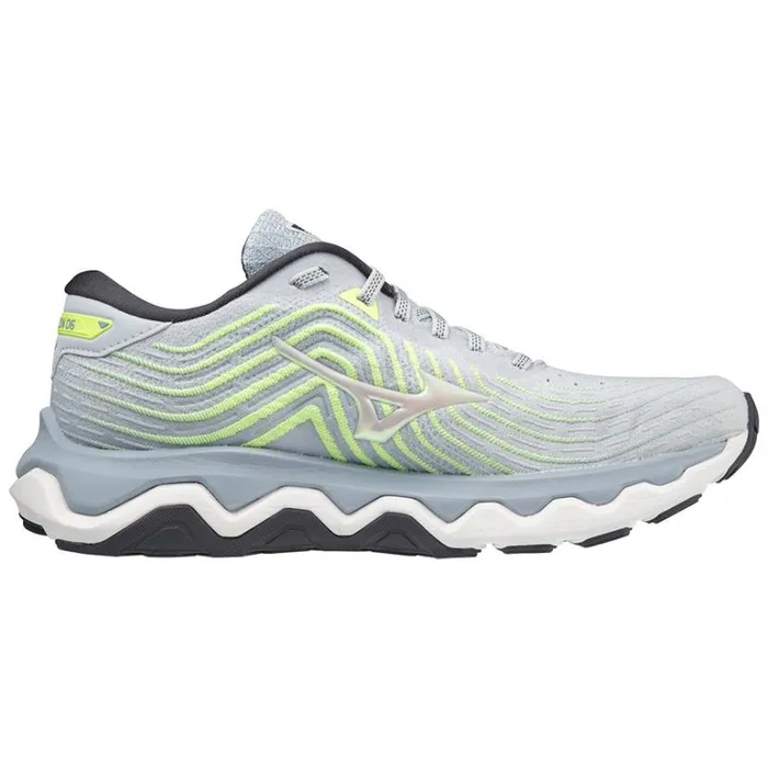 Mizuno Wave Horizon 6 Heatherwhtneolime Women Running Mizuno Wave Horizon 6 Heatherwhtneolime Women Running