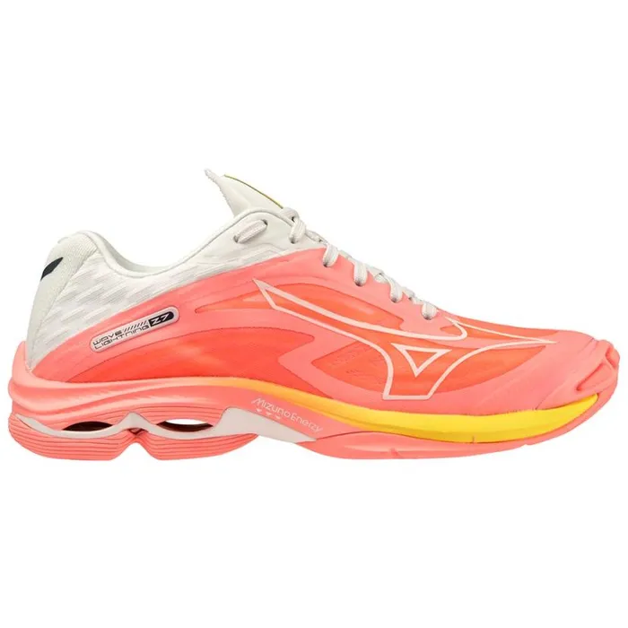 Mizuno WAVE LIGHTNING Z7 Candycoralblkbolt2neon Women Volleyball Mizuno WAVE LIGHTNING Z7 Candycoralblkbolt2neon Women Volleyball