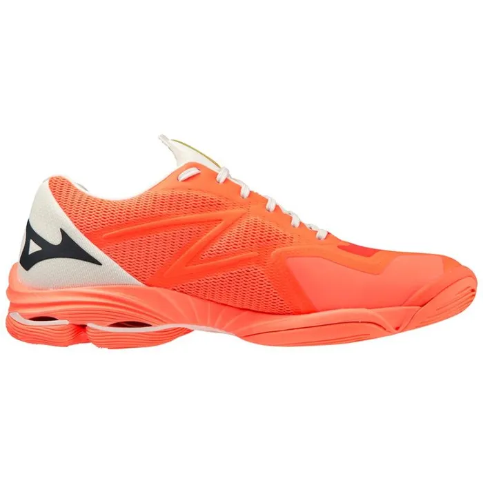 Mizuno WAVE LIGHTNING Z7 Neonflameblackbolt2neo Women Volleyball Mizuno WAVE LIGHTNING Z7 Neonflameblackbolt2neo Women Volleyball