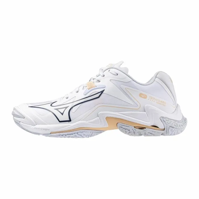 Mizuno WAVE LIGHTNING Z8 Whitenavypeonypeachparfait Women Volleyball