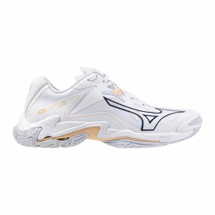Mizuno WAVE LIGHTNING Z8 Whitenavypeonypeachparfait Women Volleyball Mizuno WAVE LIGHTNING Z8 Whitenavypeonypeachparfait Women Volleyball