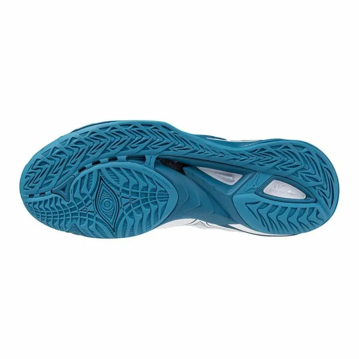 Mizuno WAVE MIRAGE 5 Whitesailorbluesilver Women Handball Mizuno WAVE MIRAGE 5 Whitesailorbluesilver Women Handball