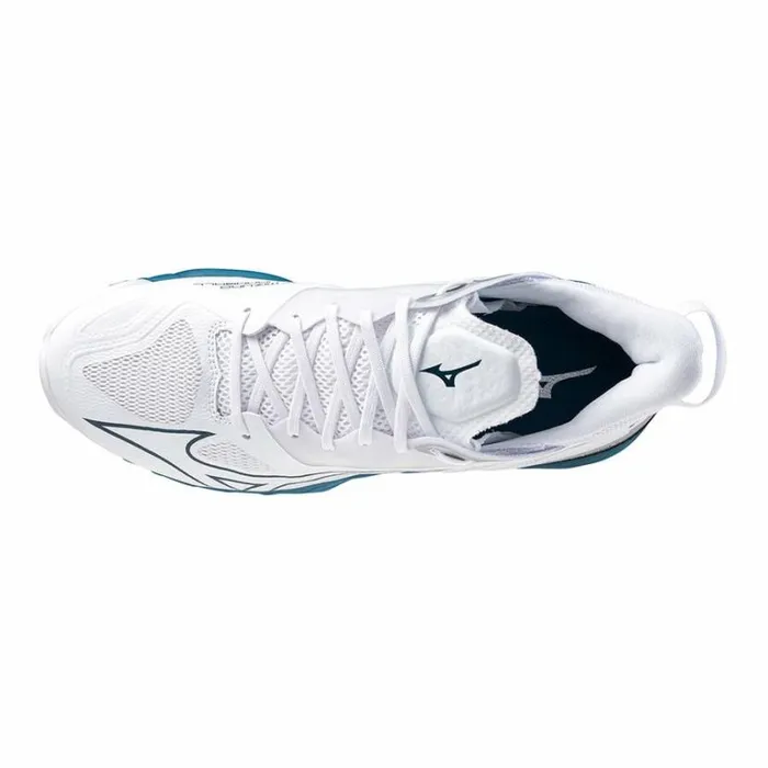 Mizuno WAVE MIRAGE 5 Whitesailorbluesilver Women Handball Mizuno WAVE MIRAGE 5 Whitesailorbluesilver Women Handball