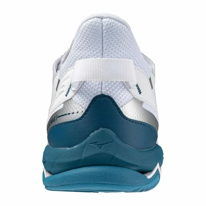 Mizuno WAVE MIRAGE 5 Whitesailorbluesilver Women Handball Mizuno WAVE MIRAGE 5 Whitesailorbluesilver Women Handball
