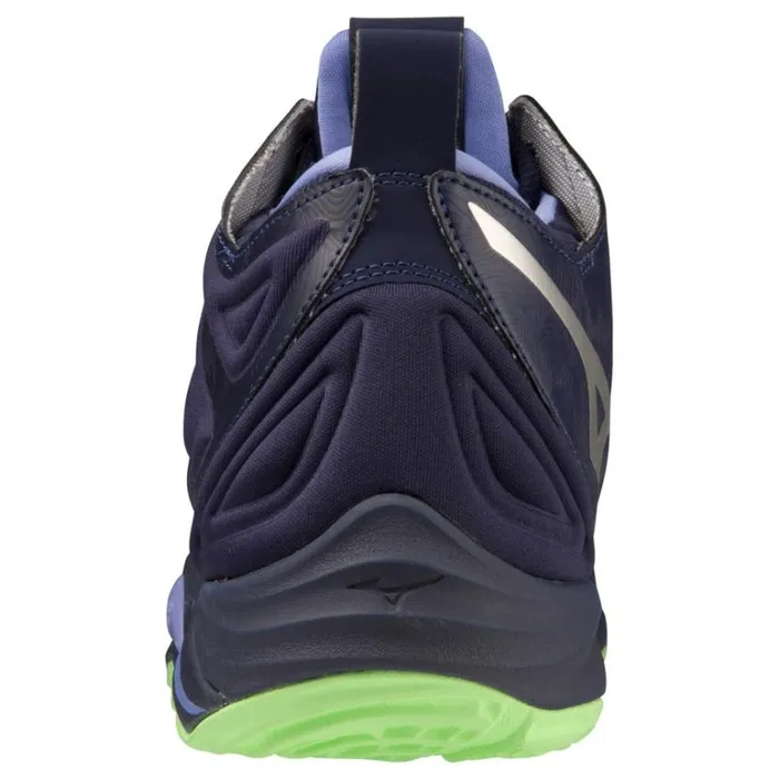 Mizuno WAVE MOMENTUM 3 MID Ebluetechngreeniolite Women Volleyball Mizuno WAVE MOMENTUM 3 MID Ebluetechngreeniolite Women Volleyball