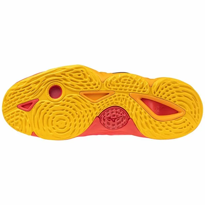 Mizuno WAVE MOMENTUM 3 Radiant Redwhitecarrot Curl Women Volleyball Mizuno WAVE MOMENTUM 3 Radiant Redwhitecarrot Curl Women Volleyball