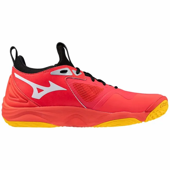 Mizuno WAVE MOMENTUM 3 Radiant Redwhitecarrot Curl Women Volleyball Mizuno WAVE MOMENTUM 3 Radiant Redwhitecarrot Curl Women Volleyball