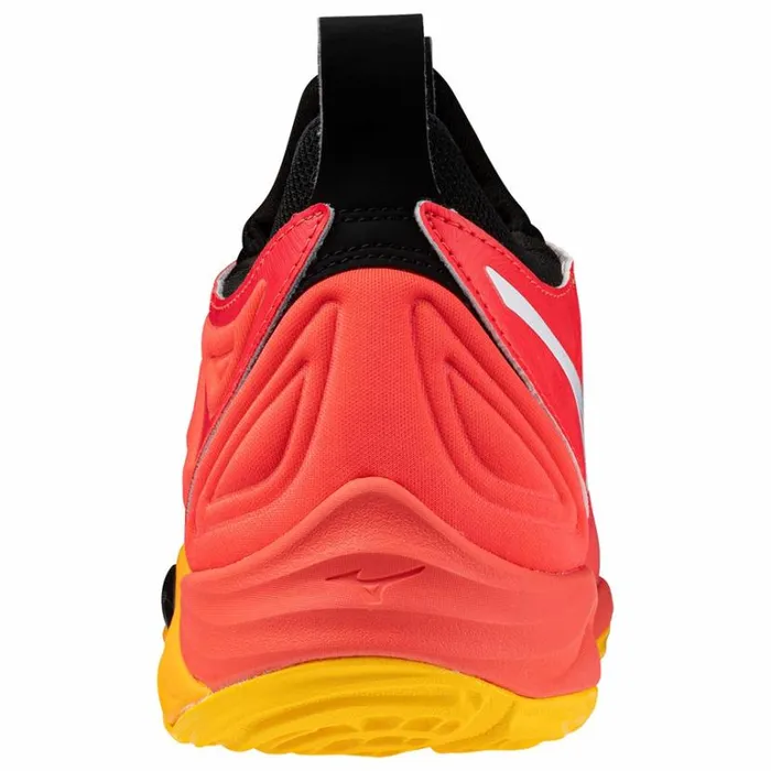 Mizuno WAVE MOMENTUM 3 Radiant Redwhitecarrot Curl Women Volleyball Mizuno WAVE MOMENTUM 3 Radiant Redwhitecarrot Curl Women Volleyball