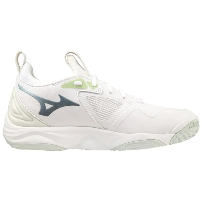 Mizuno WAVE MOMENTUM 3 Whitegridgepatinagreen Women Volleyball Mizuno WAVE MOMENTUM 3 Whitegridgepatinagreen Women Volleyball