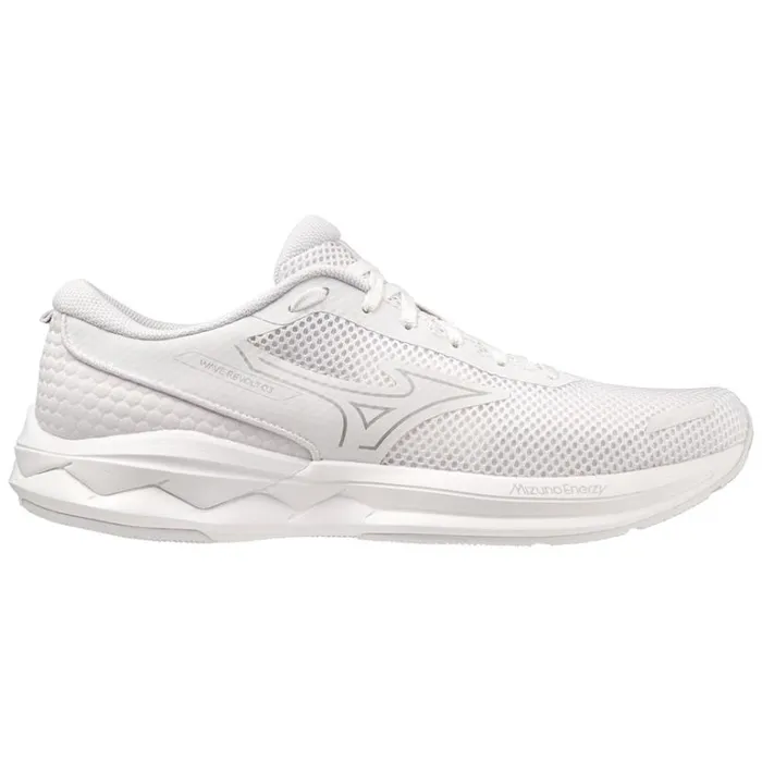 Mizuno WAVE REVOLT 3 Whitesilverwhite Women Running Mizuno WAVE REVOLT 3 Whitesilverwhite Women Running