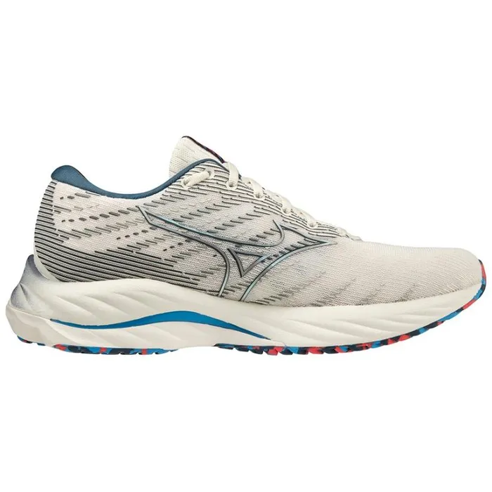 Mizuno Wave Rider 26 Snowwhitesilveribizablue Women Running Mizuno Wave Rider 26 Snowwhitesilveribizablue Women Running