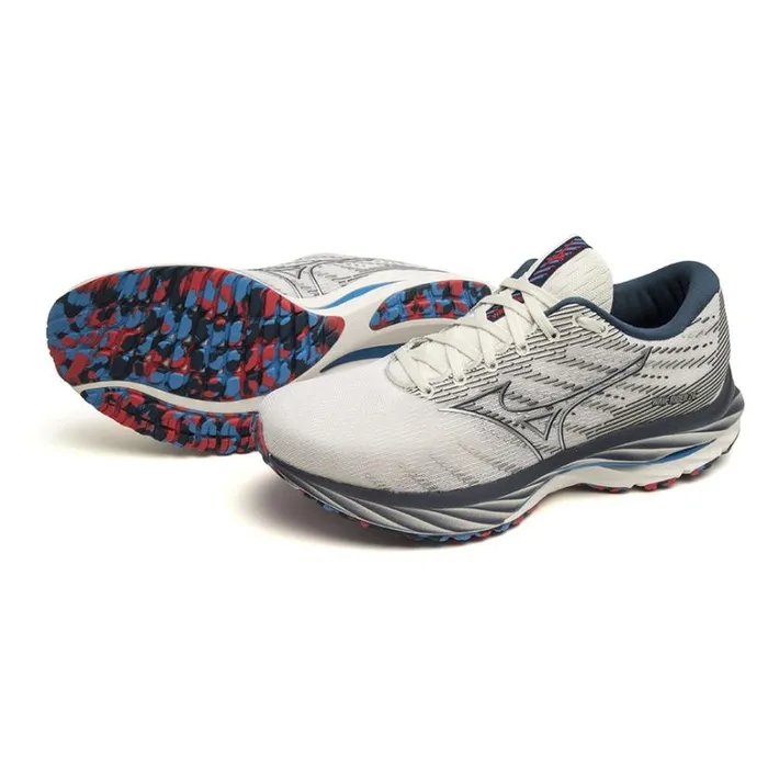 Mizuno Wave Rider 26 Snowwhitesilveribizablue Women Running Mizuno Wave Rider 26 Snowwhitesilveribizablue Women Running