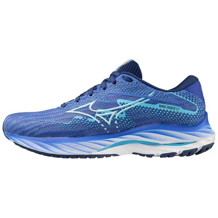 Mizuno WAVE RIDER 27 Ultramarinewhtaquarius Women Running