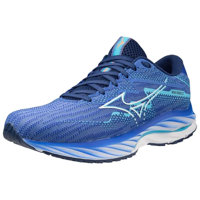 Mizuno WAVE RIDER 27 Ultramarinewhtaquarius Women Running Mizuno WAVE RIDER 27 Ultramarinewhtaquarius Women Running