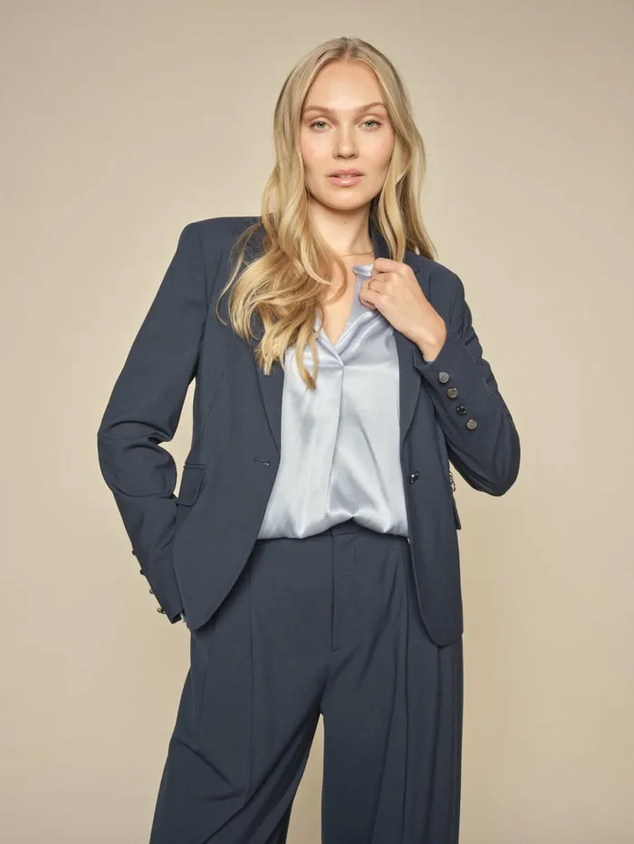MOS MOSH Blazers Women MMBlake Piet Blazer Salute Navy