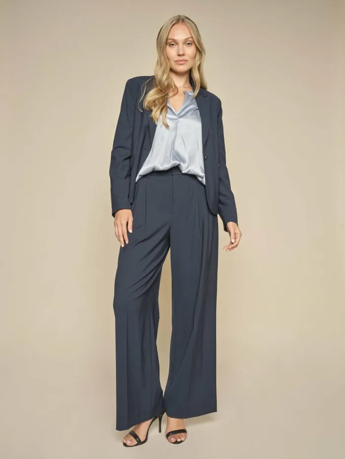 MOS MOSH Blazers Women MMBlake Piet Blazer Salute Navy MOS MOSH Blazers Women MMBlake Piet Blazer Salute Navy