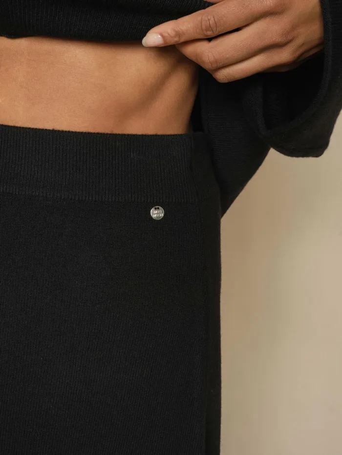 MOS MOSH Skirts Women MMCardi Knit Skirt Black MOS MOSH Skirts Women MMCardi Knit Skirt Black