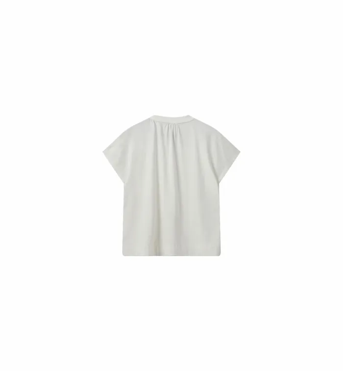 MOS MOSH Tees Women MMShira Tee Ecru MOS MOSH Tees Women MMShira Tee Ecru