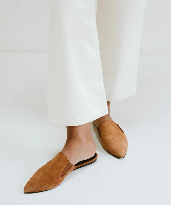 Mules Women Jenni Kayne Suede Mule Saddle