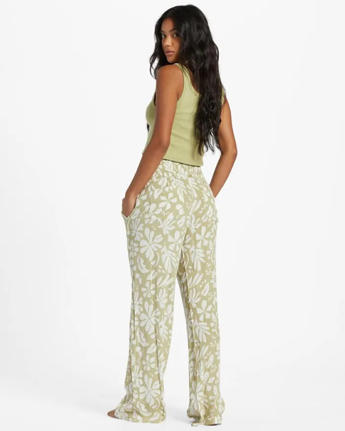 New Waves 2 WideLeg Pants Avocado 2 Women Billabong Pants