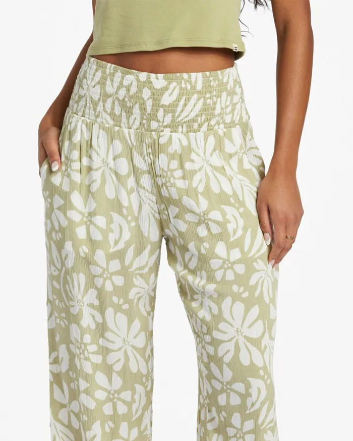 New Waves 2 WideLeg Pants Avocado 2 Women Billabong Pants