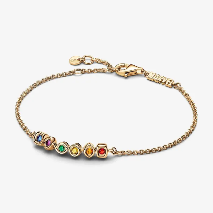 Noncharm Bracelets Women Pandora Marvel The Avengers Infinity Stones Chain Bracelet