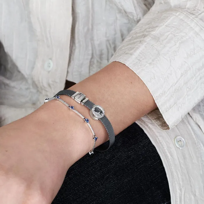 Noncharm Bracelets Women Pandora Sparkling Pav Bars Bracelet