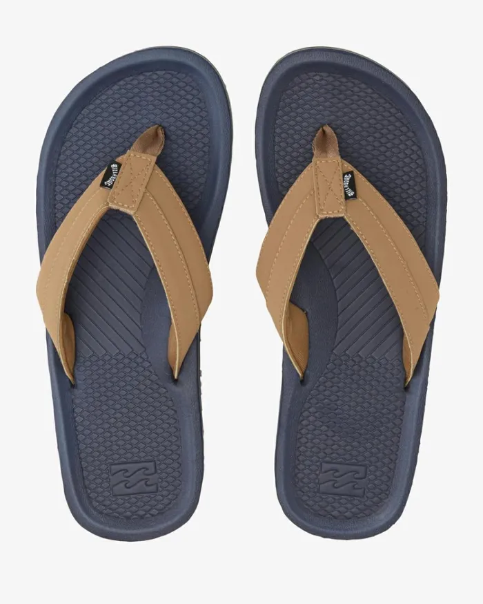 Offshore Impact Sandals Navy Men Billabong Flip Flops