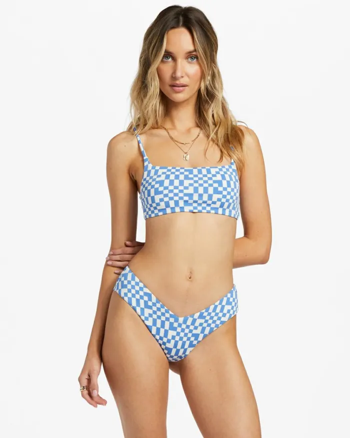 Out Of The Blue Zoe Crop Bikini Top Seaside Women Billabong Bikinis