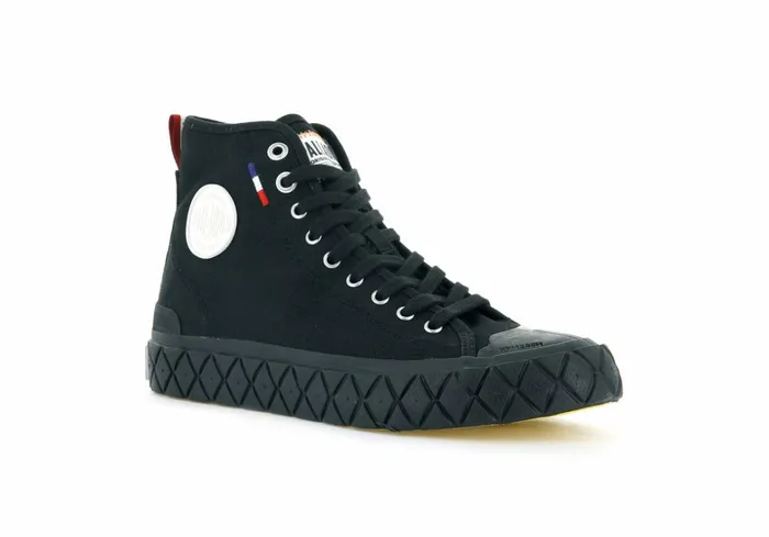 Palladium Palla Ace Canvas Mid Blackblack Women Boots