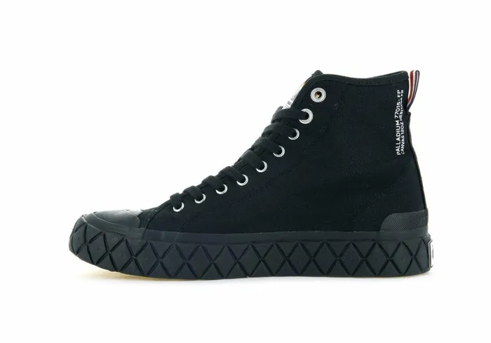 Palladium Palla Ace Canvas Mid Blackblack Women Boots