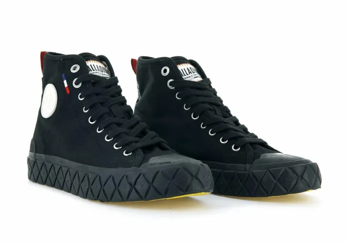 Palladium Palla Ace Canvas Mid Blackblack Women Boots