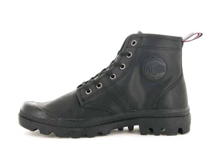 Palladium Pallabrousse 75th Leather Blackblack Women Boots